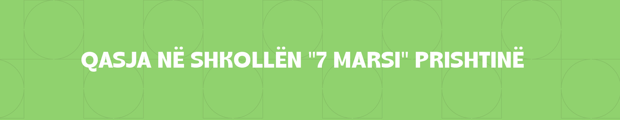 Construction of Accessibility at “7 Marsi” School – Prishtina