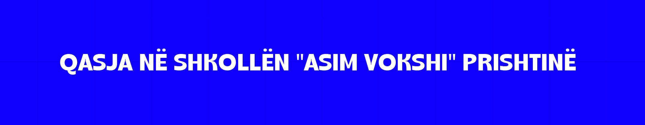 Equality in schools - Building accessibility at the “Asim Vokshi” school